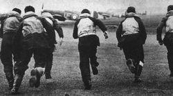 RAF fighter pilots scramble as warning of a German attack comes through.