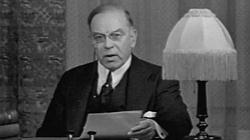 Prime Minister William Lyon Mackenzie King announces Canada's declaration of war on Germany.